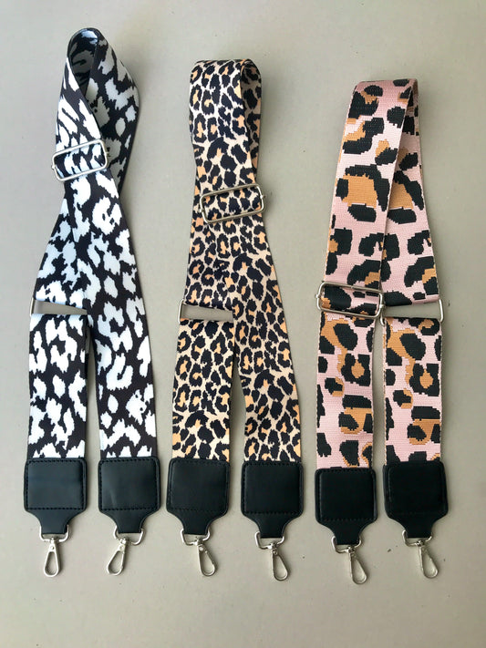 straps correas animal print para carteras llaveros o porta celular 